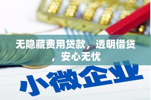 兴庆无隐藏费用贷款，透明借贷，安心无忧