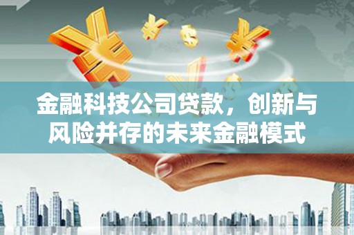 滦南金融科技公司贷款，创新与风险并存的未来金融模式