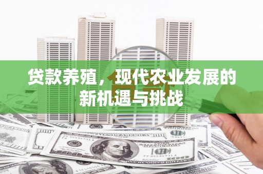 邵阳县贷款养殖，现代农业发展的新机遇与挑战