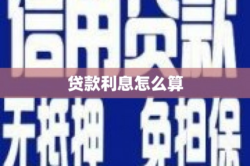特克斯贷款利息怎么算