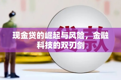 伊川现金贷的崛起与风险，金融科技的双刃剑