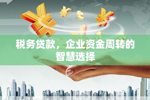 孝感税务贷款，企业资金周转的智慧选择