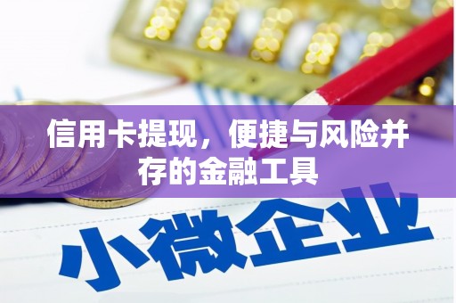 铅山信用卡提现，便捷与风险并存的金融工具