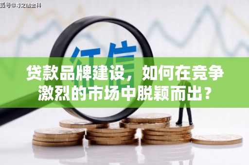 新野贷款品牌建设，如何在竞争激烈的市场中脱颖而出？