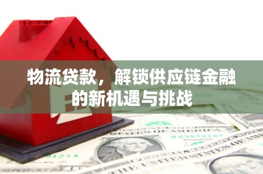 安次物流贷款，解锁供应链金融的新机遇与挑战