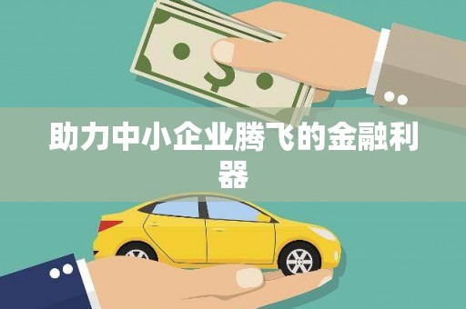 文昌助力中小企业腾飞的金融利器