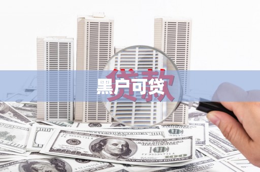 全南黑户可贷
